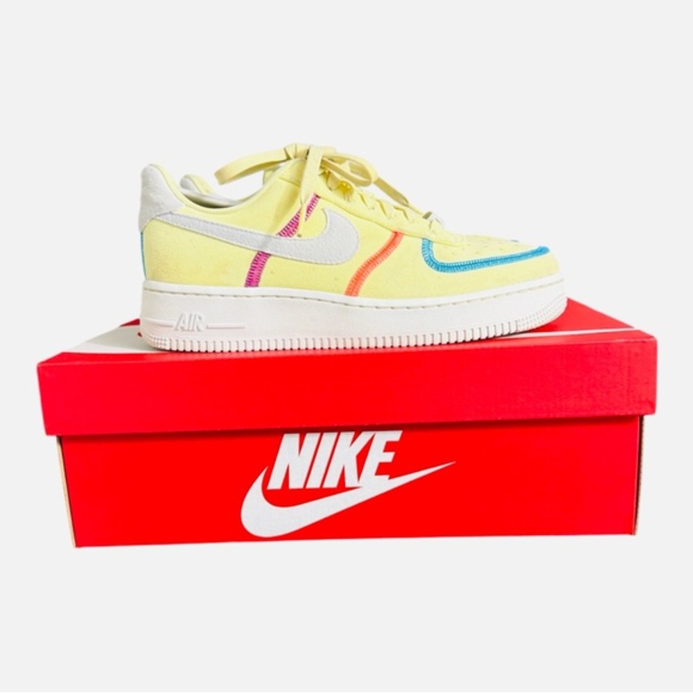 WMNS NIKE AIR FORCE 1 07 LX MELON TINT-PHOTON DUST SZ 7.5 [CK6572-700]